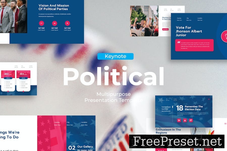 Political - Keynote Template