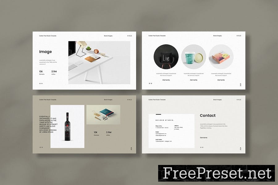 Portfolio Presentation Keynote Template T5V5P8S