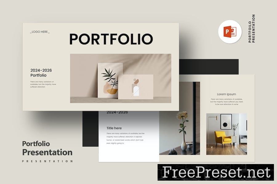 Portfolio Presentation Template EKQ92E8