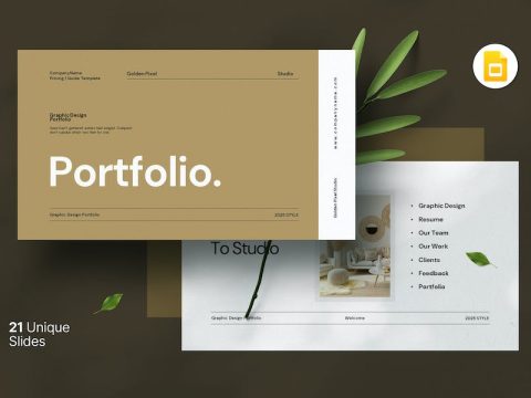 Portfolio & Resume Presentation Template ZGZ5TP8