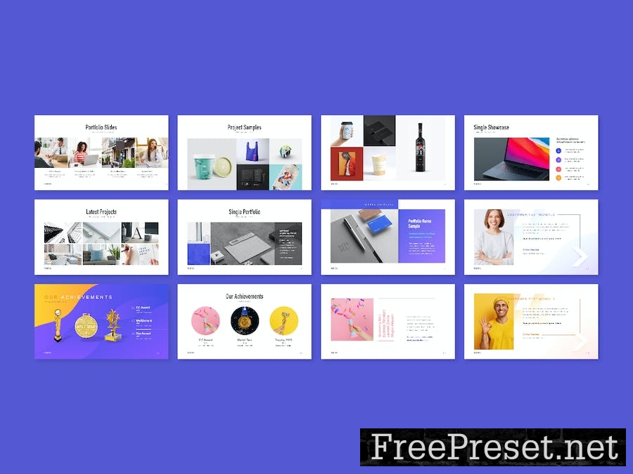 Portfolio / Showcase PowerPoint Presentation