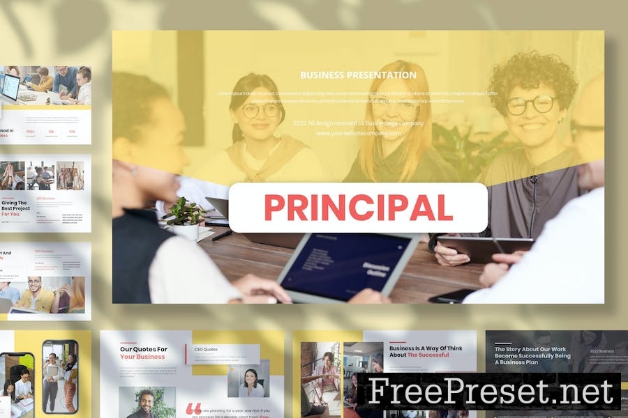 Principal - Business Presentation Google Slide Tem