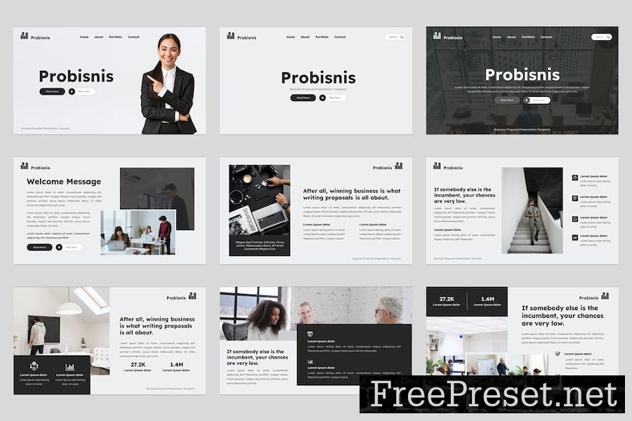 Probisnis - Business Keynote Template VDRHSE4