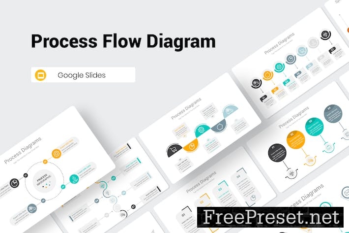 Process Flow Diagram Google Slides Presentation