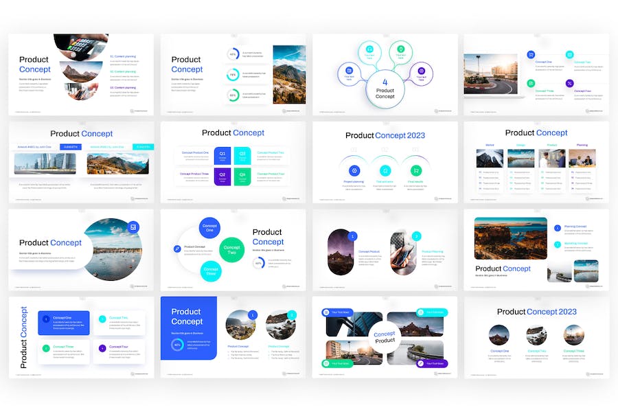 Product Concept Professional Google Slide Template 6R2YP7B