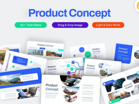 Product Concept Professional Google Slide Template 6R2YP7B