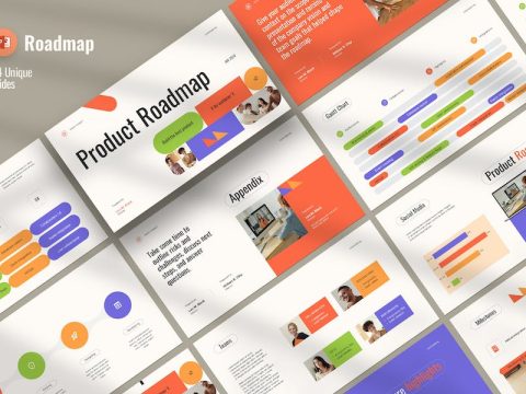 Product Roadmap PowerPoint Presentation 8QDK6WQ