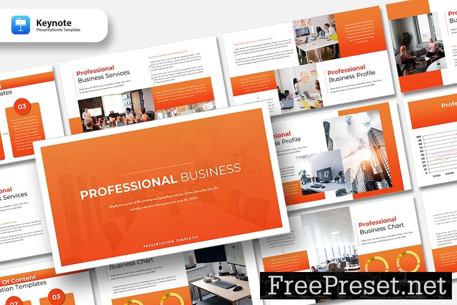 Professional Business - Keynote Template 2XDXX6N