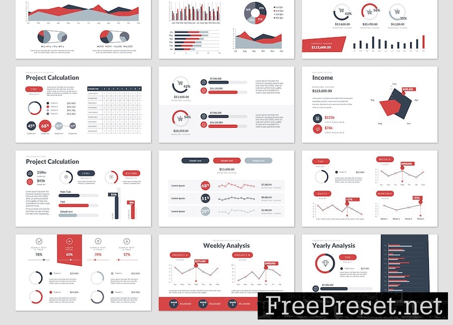 Project Calculation PowerPoint Presentation YSLQ6E7