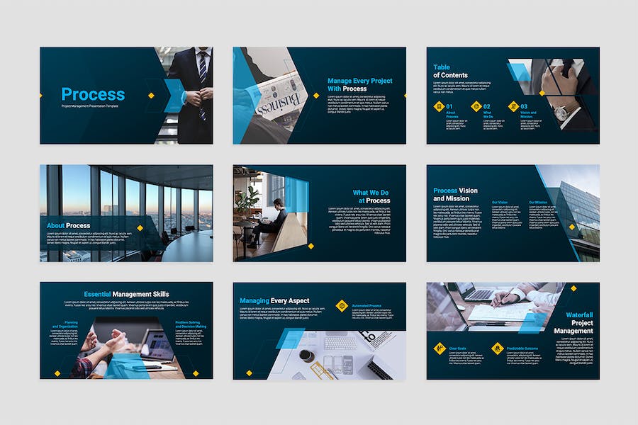 Project Management Keynote Template KNZ9A5D