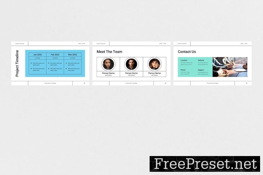 Project Proposal Google Slides Presentation R4V5A6T