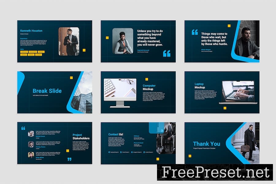 Project Proposal Keynote Presentation Template 2G6DCN2