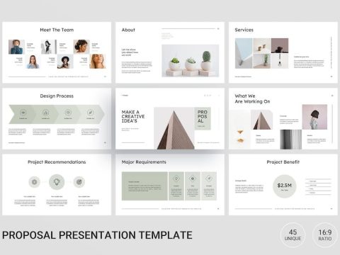 Project Proposal Keynote Presentation Template AN8GQ3T