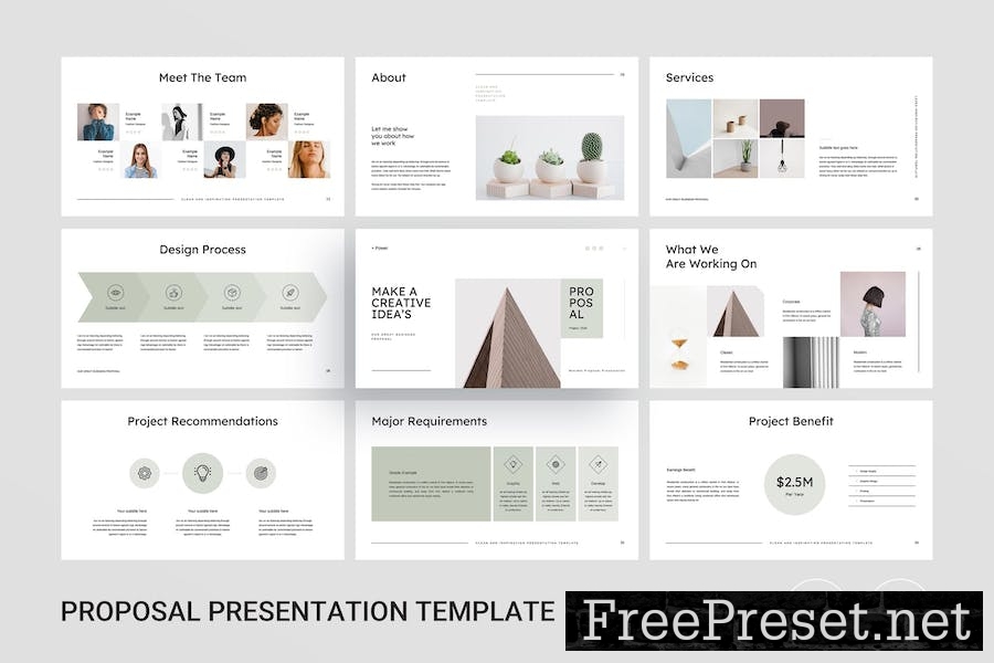 Project Proposal Keynote Presentation Template AN8GQ3T