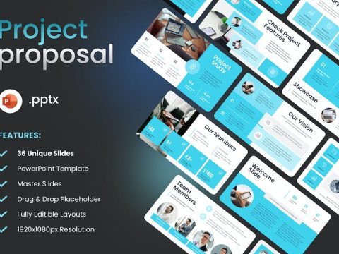 Project Proposal PowerPoint Corporate Presentation 5HYSN27