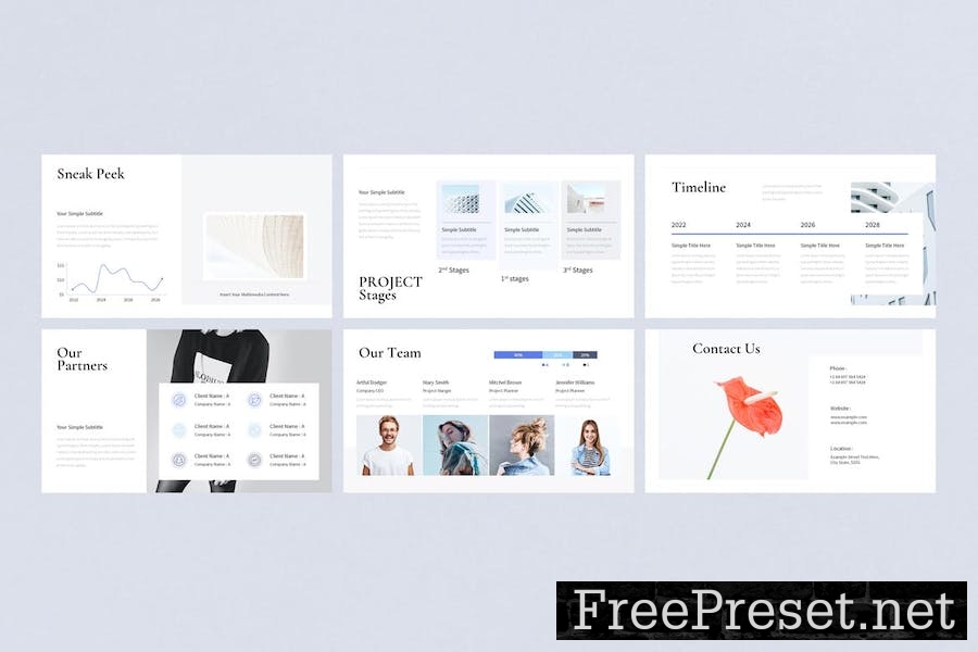 Project Proposal PowerPoint Presentation Template 6KDTEBW