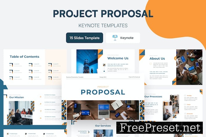 Project Proposal Presentation Template Keynote 3XDYB2M