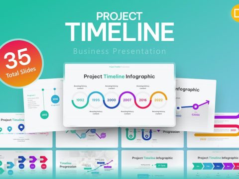 Project Timeline Google Slides Template