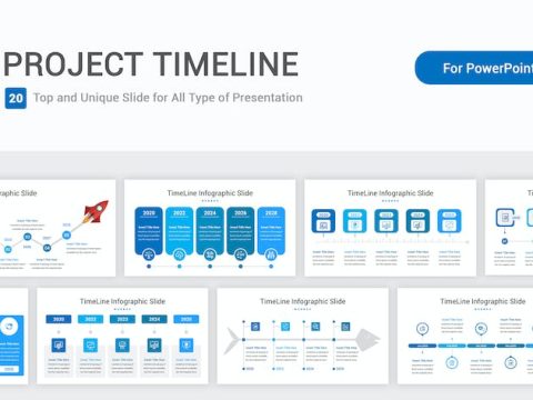 Project Timeline PowerPoint Template F94YCB6