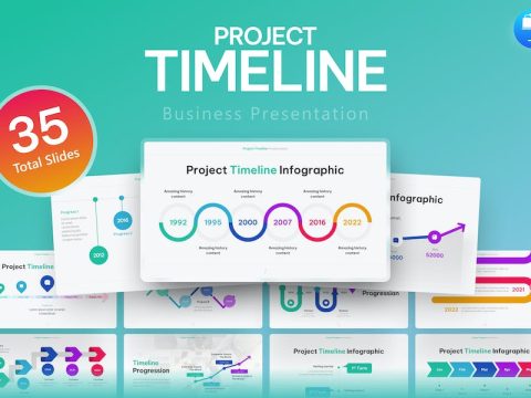 Project Timeline Professional Keynote Template