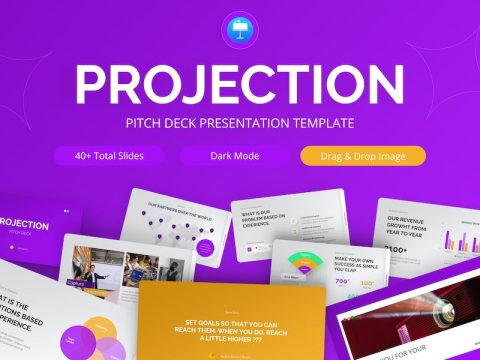 Projection Business Keynote Template XFXENMB