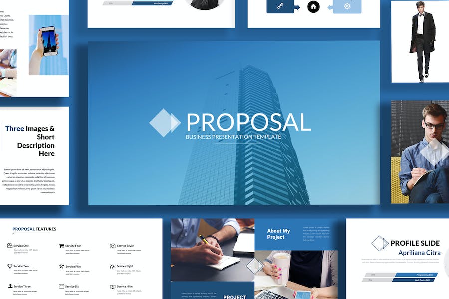 Proposal Business Google Slides 2LPAUBM