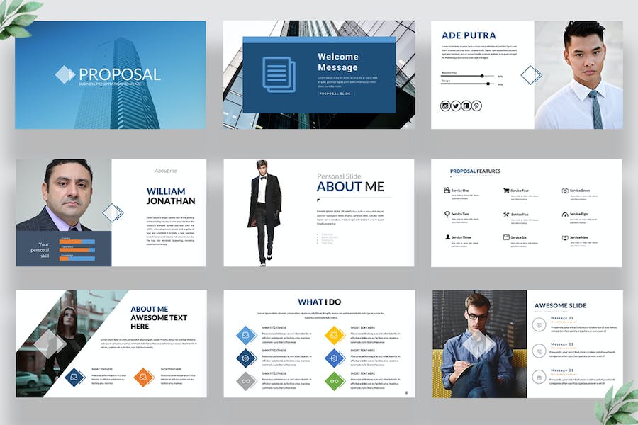 Proposal Business Powerpoint DV8F97K