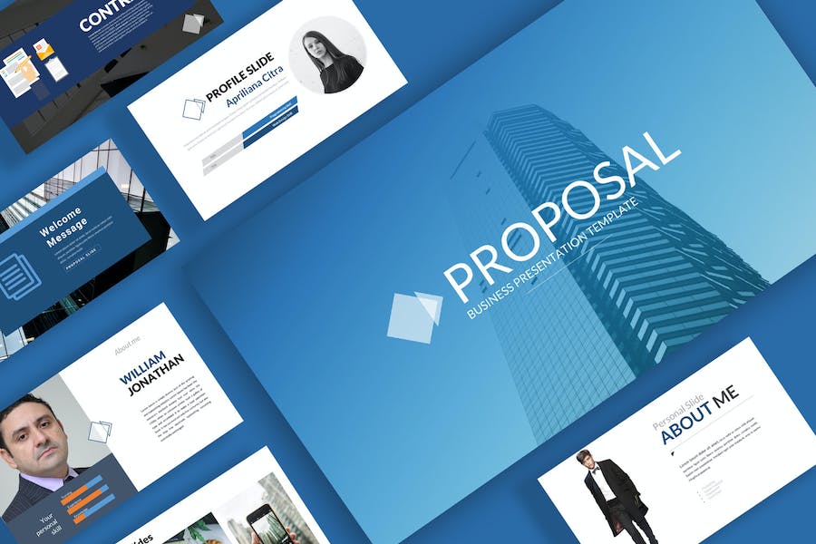 Proposal Business Powerpoint DV8F97K