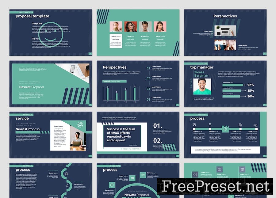 Proposal PowerPoint Presentation Template S72LW7N