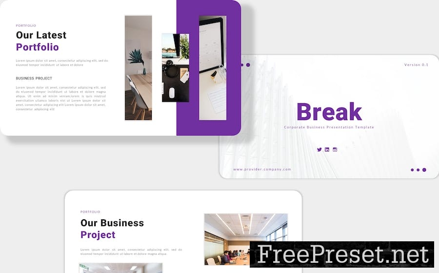 Provider - Corporate Business Keynote Template NWQ7DGU