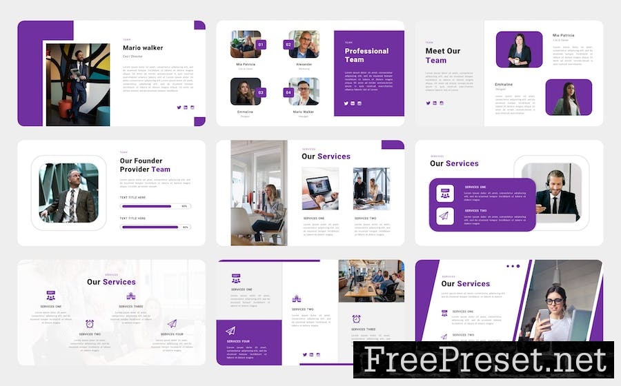 Provider - Corporate Business Keynote Template NWQ7DGU