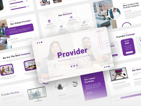 Provider - Corporate Business Keynote Template NWQ7DGU