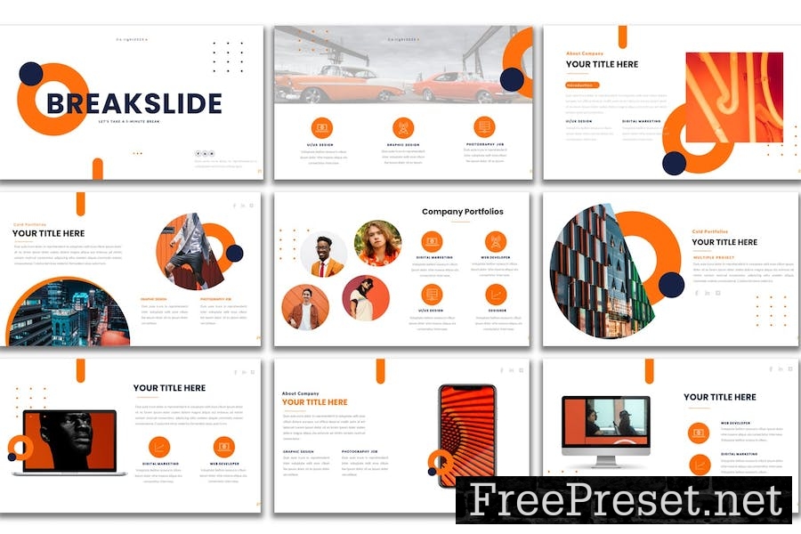 Pumpkiz - Powerpoint Presentation Template BDXEJVN