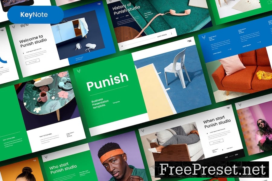 Punish – Business Keynote Template