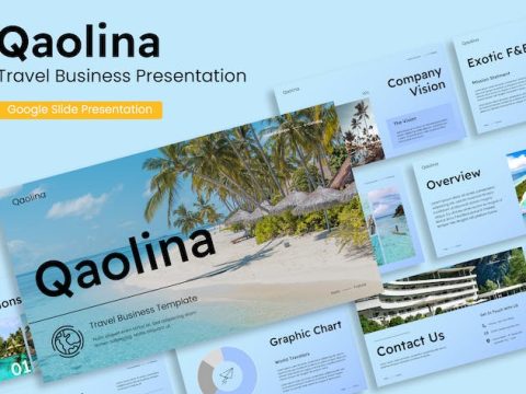 Qaolina - Travel Business Presentation Template ABUZ9YA