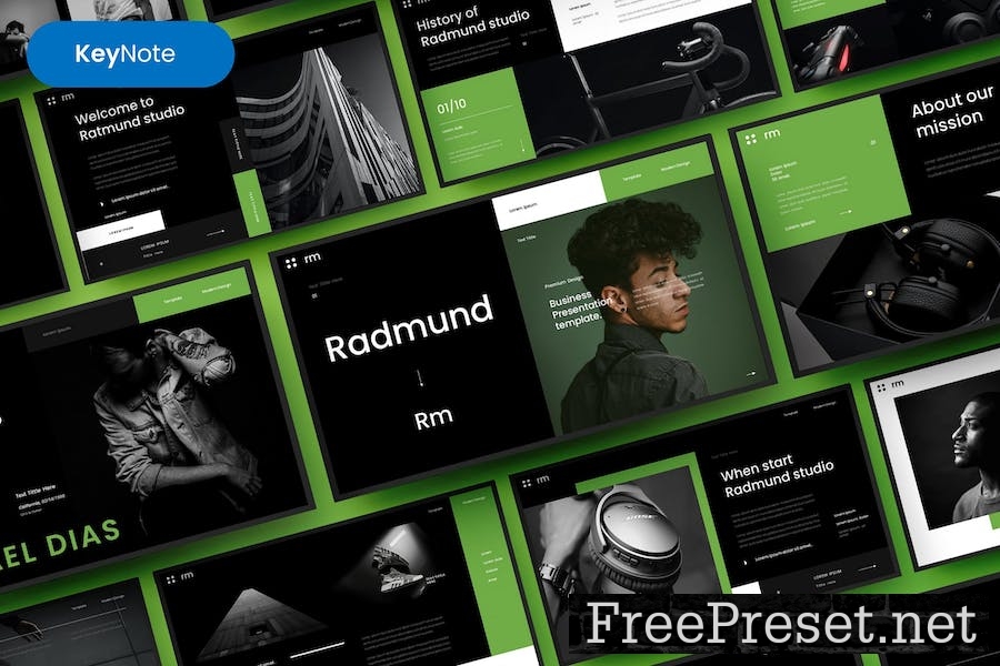 Radmund – Business Keynote Template