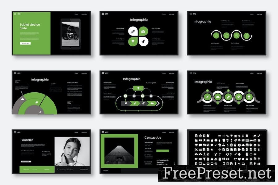 Radmund – Business PowerPoint Template VYJGECA