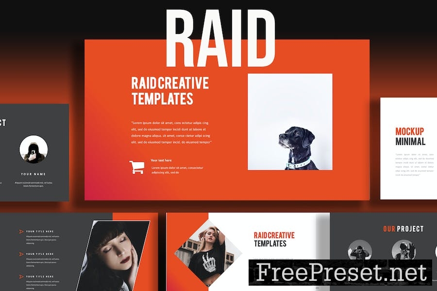 Raid Creative Keynote Template