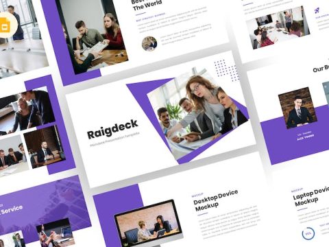 Raigdeck - Pitch Deck Google Slides Template