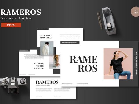 Rameros - Powerpoint Template EHPY74U