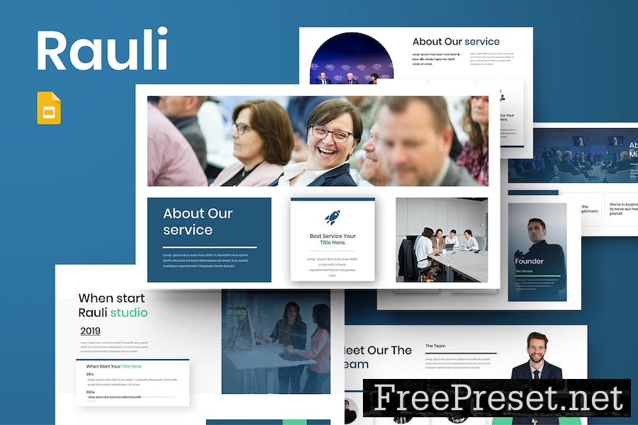 Rauli - Business Google Slide Template 9W47JNN