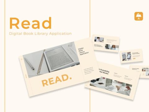 Read - Digital Book Library Application Keynote CCD86EU