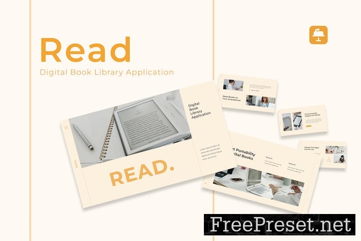 Read - Digital Book Library Application Keynote CCD86EU