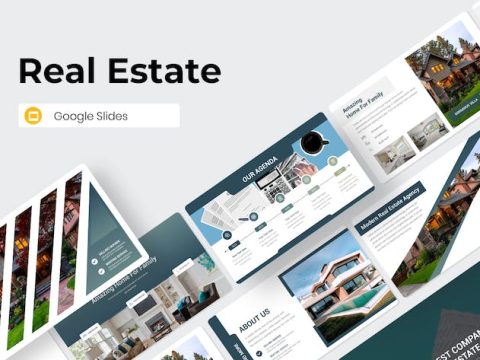 Real Estate Google Slides Presentation Template UDGWRVF