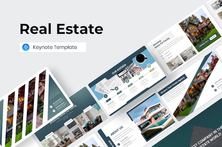 Real Estate Keynote Presentation Template