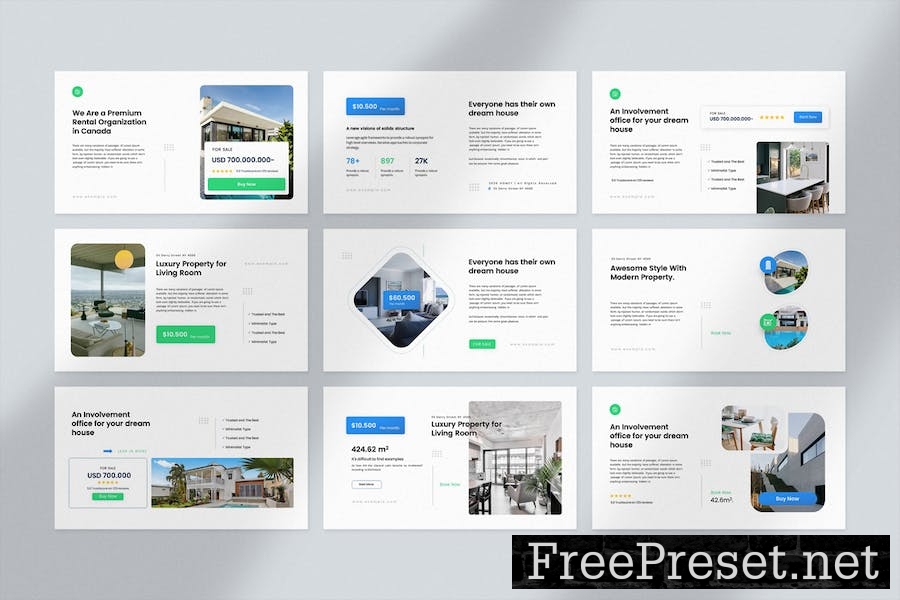 Real Estate Keynote Template