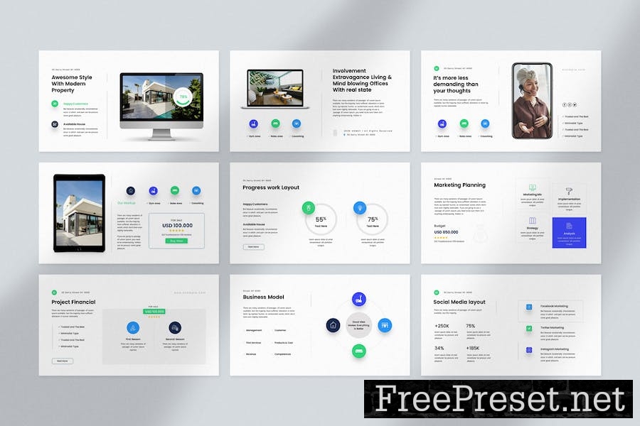 Real Estate Presentation Template