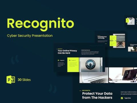 Recognito - Cyber Security PowerPoint Presentation 5THCUWM