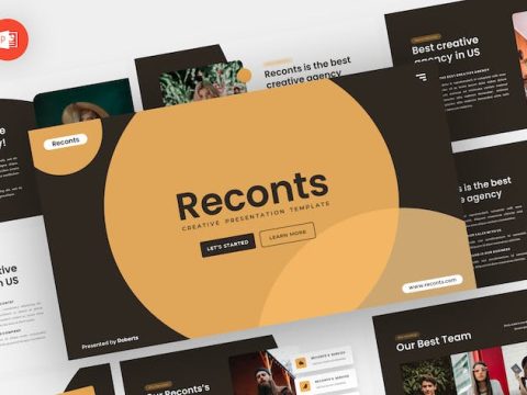 Reconts - Creative Powerpoint Template 2K4KMXY