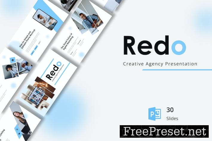 Redo - Creative Agency Presentation PowerPoint